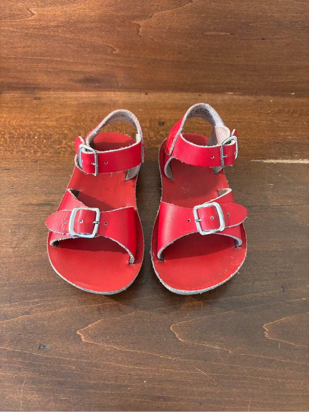 Red Sun-San Sandals Size 6